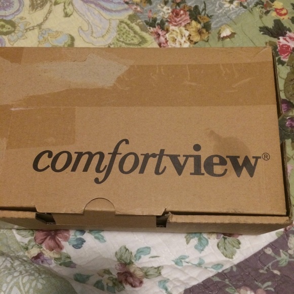 NWT Comfortview Black Pointed Toe Flat Shoes - Picture 6 of 7